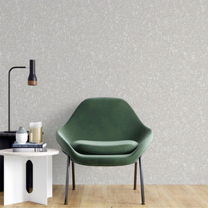 Luxury Gray Abstract Textured Wallpaper, Contemporary Non-Woven Wall Covering, 41.7"W x 398"H, Washable Removable for Living 