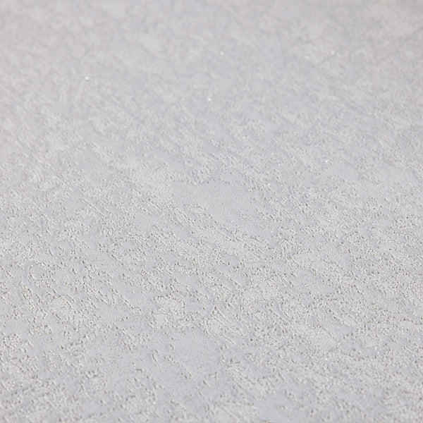 Luxury White Abstract Textured Wallpaper, Coastal Non-Woven Wall Covering, 41.7"W x 398"H, Washable Removable for Living Room