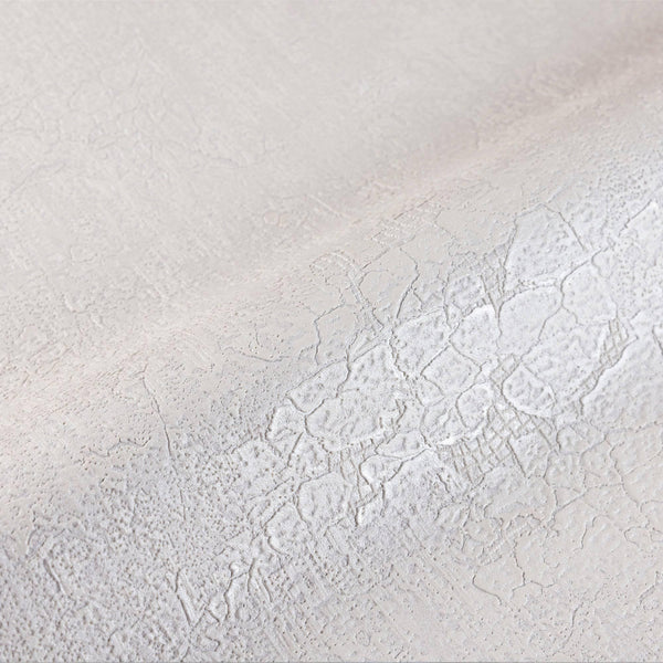 Luxury Ivory Textured Embossed 3D Embossed Wallpaper, Modern Non-Woven Wall Covering, 41.7"W x 398"H, Washable Removable for 