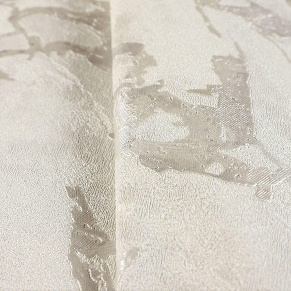 Luxury Cream Marble Textured 3D Embossed Wallpaper, Coastal Non-Woven Wall Covering, 41.7"W x 614"H, Washable Removable for L