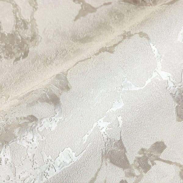 Luxury Cream Marble Textured 3D Embossed Wallpaper, Coastal Non-Woven Wall Covering, 41.7"W x 614"H, Washable Removable for L