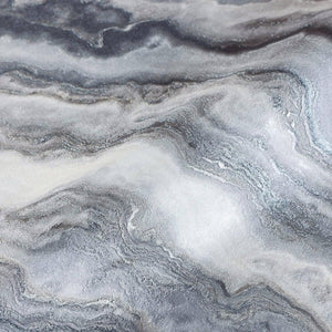 Luxury Gray Marble Textured Wallpaper, Coastal Non-Woven Wall Covering, 41.7"W x 614"H, Washable Removable for Living Room Be