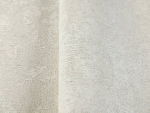 Luxury White Distressed Embossed 3D Embossed Wallpaper, Boho Non-Woven Wall Covering, 41.7"W x 614"H, Washable Removable for 