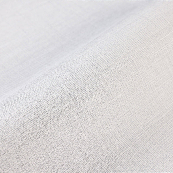 Luxury White Fabric Textured Wallpaper, Boho Non-Woven Wall Covering, 41.7"W x 614"H, Washable Removable for Living Room Bedr