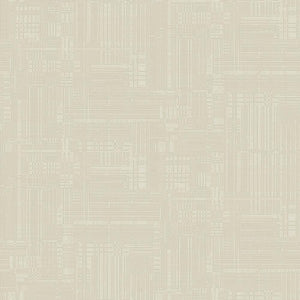 Luxury White Abstract Geometric 3D Embossed Wallpaper, Modern Non-Woven Wall Covering, 41.7"W x 614"H, Washable Removable for