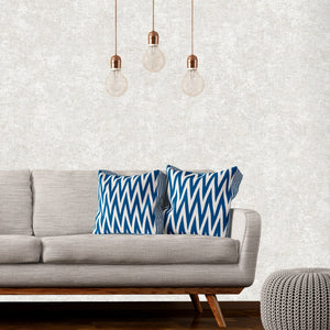 Luxury White Abstract Distressed Textured Wallpaper, Coastal Non-Woven Wall Covering, 41.7"W x 614"H, Washable Removable for 