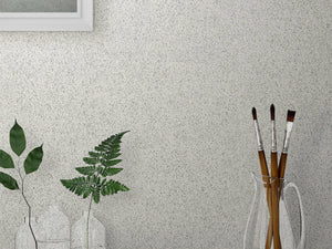 Luxury White Granite Stone Textured Wallpaper, Lodge Non-Woven Wall Covering, 41.7"W x 614"H, Washable Removable for Living R