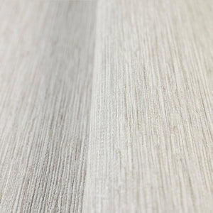 Luxury White Abstract Striped Textured Wallpaper, Coastal Non-Woven Wall Covering, 41.7"W x 614"H, Washable Removable for Liv