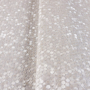 Luxury Beige Textured Embossed 3D Embossed Wallpaper, Premium Non-Woven Wall Covering, 41.7"W x 398"H, Washable Removable for