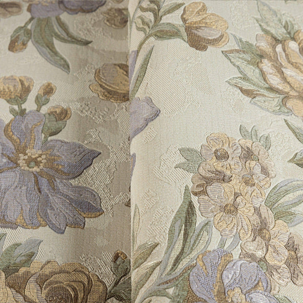 Luxury Brown Floral Embossed 3D Embossed Wallpaper, Premium Non-Woven Wall Covering, 41.7"W x 614"H, Washable Removable for L