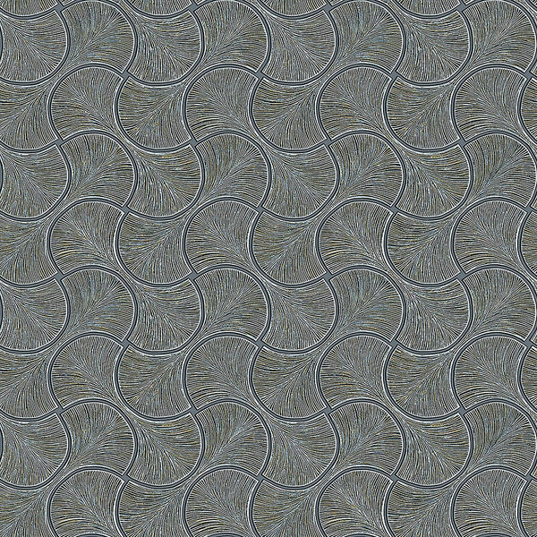 Luxury Brown Geometric Textured Wallpaper, Glam Non-Woven Wall Covering, 41.7"W x 614"H, Washable Removable for Living Room B