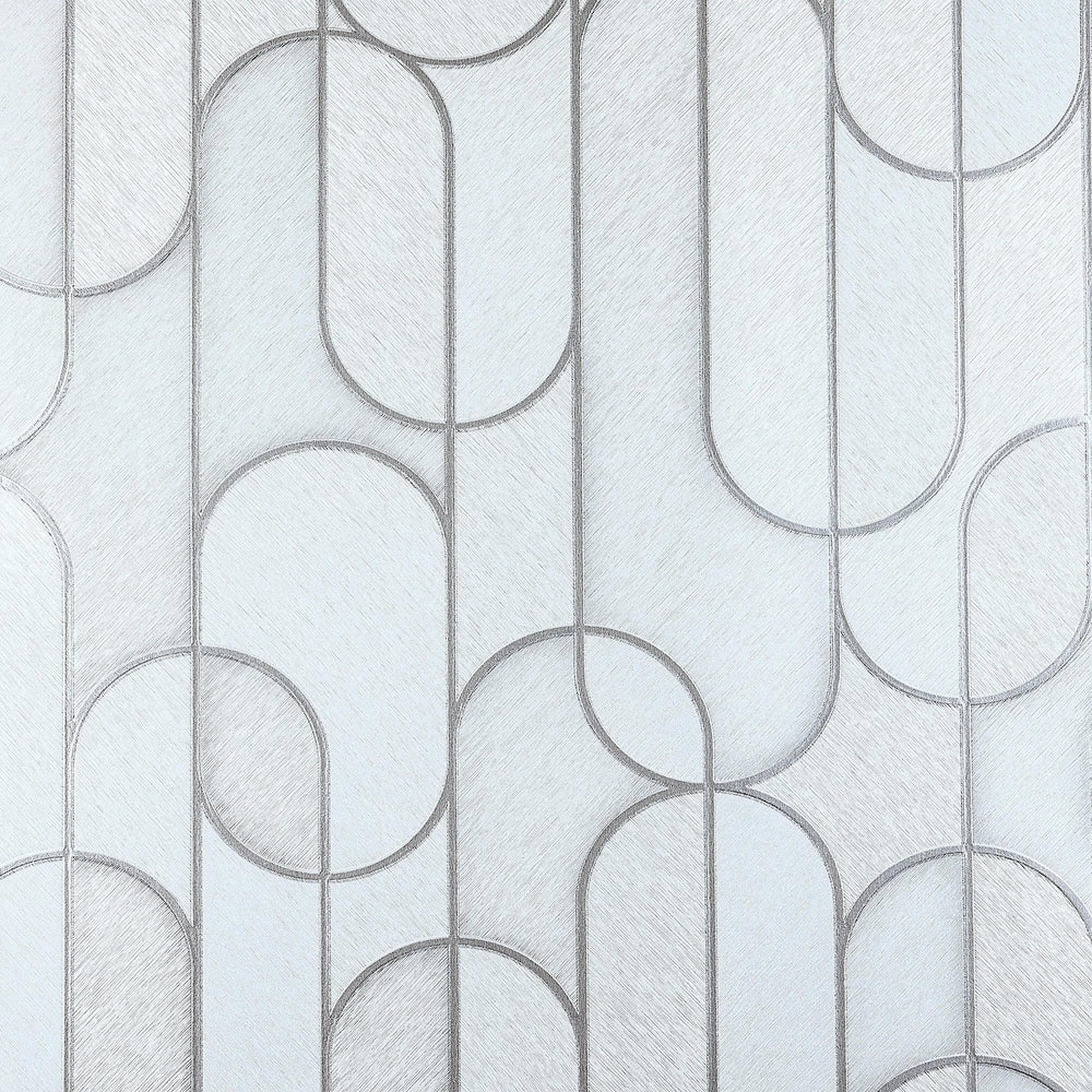 Luxury Gray Geometric Embossed 3D Embossed Wallpaper, Contemporary Non-Woven Wall Covering, 41.7"W x 614"H, Washable Removabl