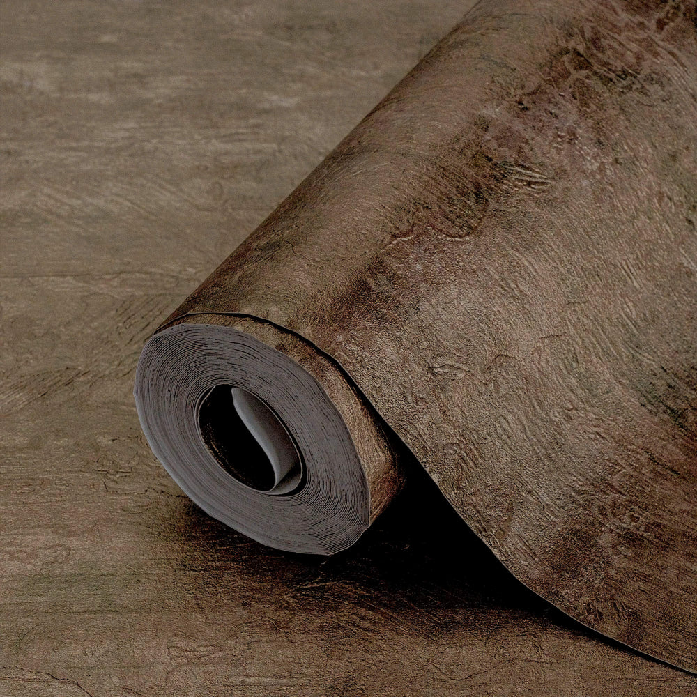 Luxury Distressed Wallpaper, Contemporary Non-Woven Wall Covering, 41.7"W x 398"H, Washable Removable for Living Room Bedroom
