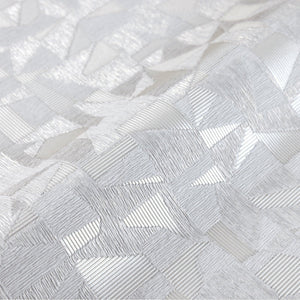Luxury Cream Abstract Geometric Wallpaper, Coastal Non-Woven Wall Covering, 41.7"W x 614"H, Washable Removable for Living Roo