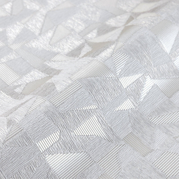 Luxury Cream Abstract Geometric Wallpaper, Coastal Non-Woven Wall Covering, 41.7"W x 614"H, Washable Removable for Living Roo