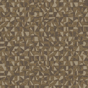 Luxury Gold Abstract Geometric Wallpaper, Farmhouse Non-Woven Wall Covering, 41.7"W x 614"H, Washable Removable for Living Ro