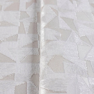 Luxury Gray Abstract Geometric Wallpaper, Premium Non-Woven Wall Covering, 41.7"W x 614"H, Washable Removable for Living Room