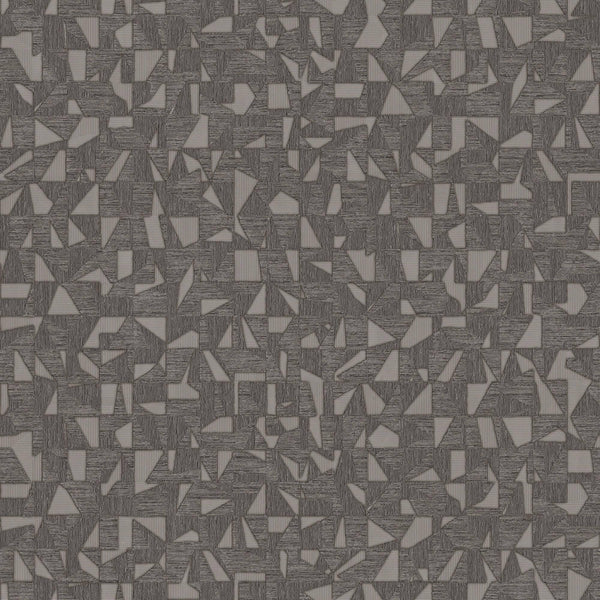 Luxury Brown Abstract Geometric Wallpaper, Premium Non-Woven Wall Covering, 41.7"W x 614"H, Washable Removable for Living Roo