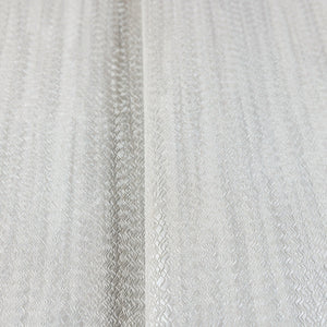 Luxury Gray Striped Stripe 3D Embossed Wallpaper, Premium Non-Woven Wall Covering, 41.7"W x 614"H, Washable Removable for Liv