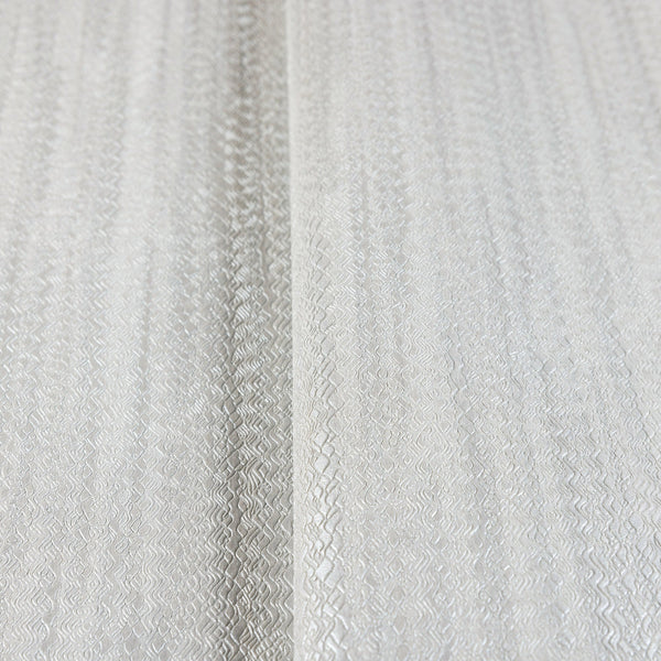 Luxury Gray Striped Stripe 3D Embossed Wallpaper, Premium Non-Woven Wall Covering, 41.7"W x 614"H, Washable Removable for Liv