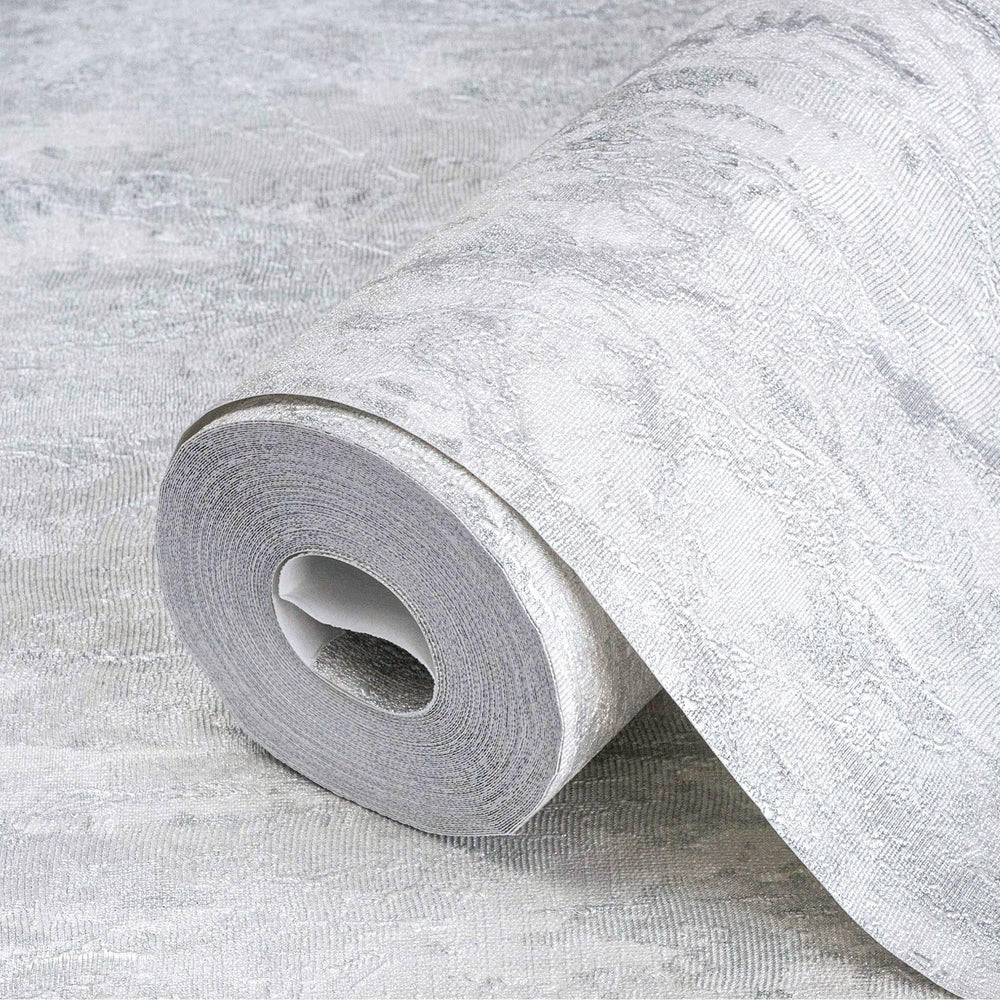 Luxury Metallic Abstract Distressed Wallpaper, Glam Non-Woven Wall Covering, 41.7"W x 398"H, Washable Removable for Living Ro