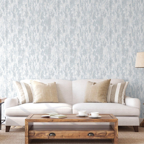 Luxury Metallic Abstract Distressed Wallpaper, Glam Non-Woven Wall Covering, 41.7"W x 398"H, Washable Removable for Living Ro