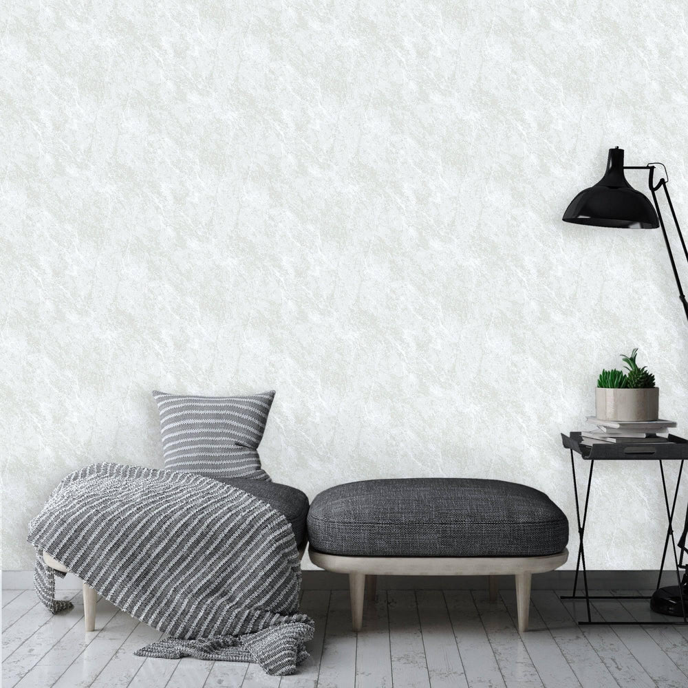 Luxury Metallic Distressed Metallic Textured Wallpaper, Coastal Non-Woven Wall Covering, 41.7"W x 614"H, Washable Removable f