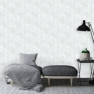 Luxury Metallic Distressed Metallic Textured Wallpaper, Coastal Non-Woven Wall Covering, 41.7"W x 614"H, Washable Removable f