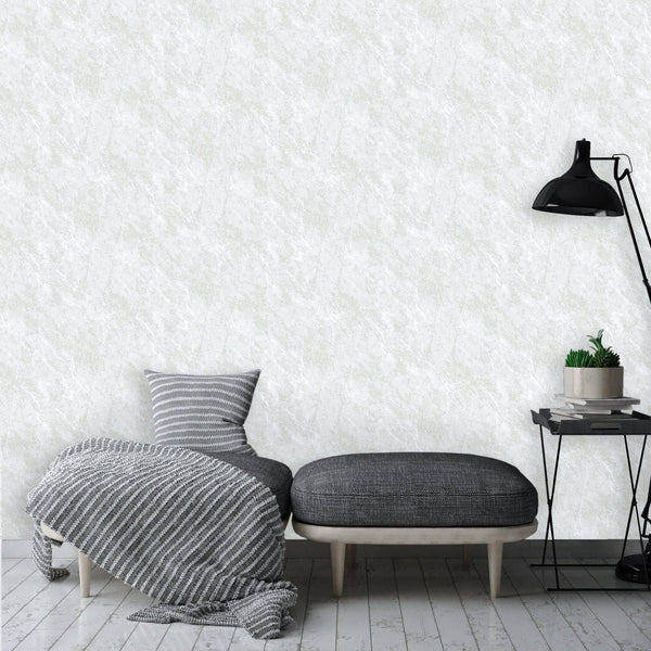 Luxury Metallic Distressed Metallic Textured Wallpaper, Coastal Non-Woven Wall Covering, 41.7"W x 614"H, Washable Removable f