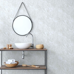 Luxury Metallic Distressed Metallic Textured Wallpaper, Coastal Non-Woven Wall Covering, 41.7"W x 614"H, Washable Removable f