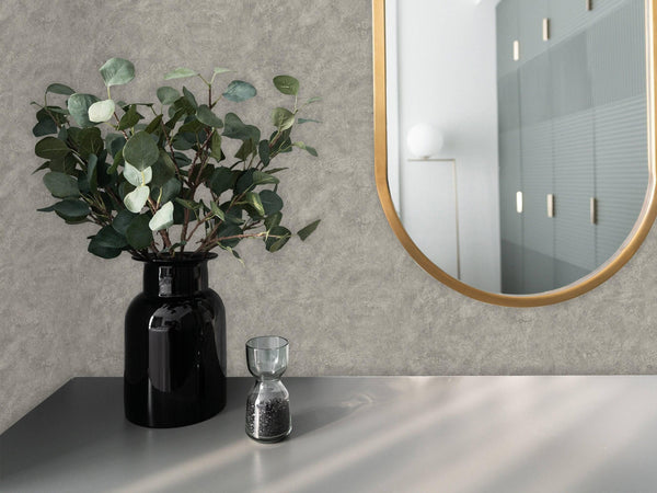 Luxury Metallic Distressed Metallic 3D Embossed Wallpaper, Premium Non-Woven Wall Covering, 41.7"W x 614"H, Washable Removabl