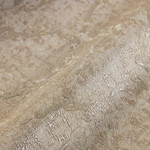 Luxury Beige Abstract Textured Wallpaper, Glam Non-Woven Wall Covering, 41.7"W x 398"H, Washable Removable for Living Room Be