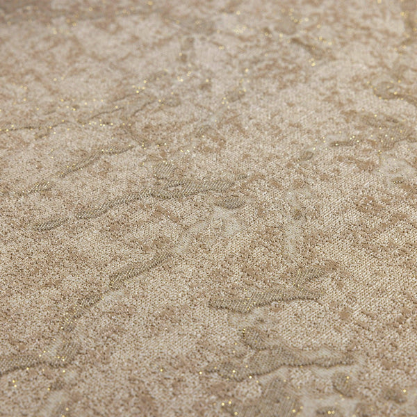 Luxury Beige Abstract Textured Wallpaper, Glam Non-Woven Wall Covering, 41.7"W x 398"H, Washable Removable for Living Room Be