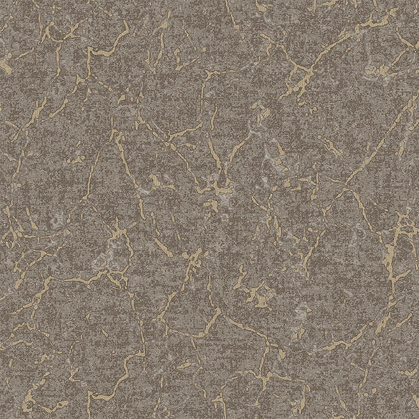 Luxury Brown Abstract Textured Wallpaper, Contemporary Non-Woven Wall Covering, 41.7"W x 398"H, Washable Removable for Living