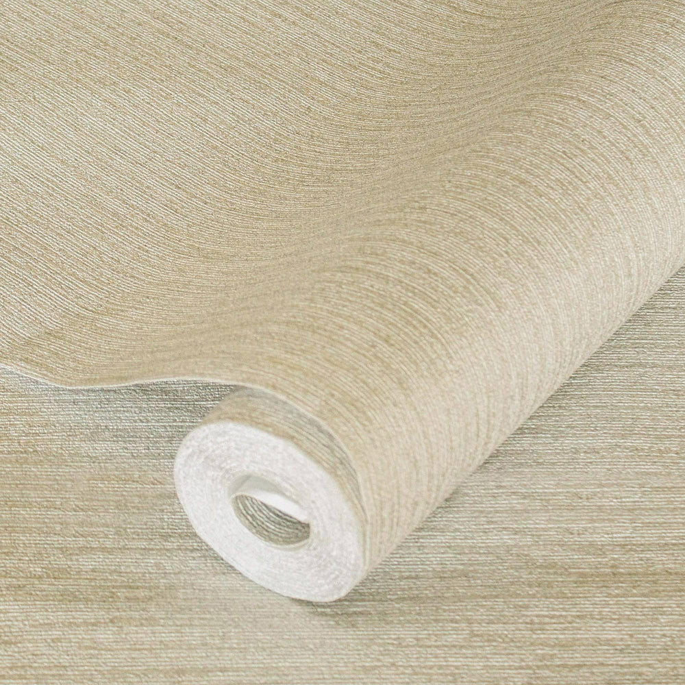 Luxury Beige Textured Embossed 3D Embossed Wallpaper, Glam Non-Woven Wall Covering, 41.7"W x 398"H, Washable Removable for Li