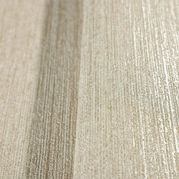 Luxury Beige Textured Embossed 3D Embossed Wallpaper, Glam Non-Woven Wall Covering, 41.7"W x 398"H, Washable Removable for Li