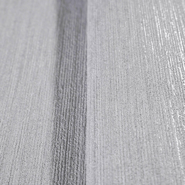 Luxury Gray Textured Embossed 3D Embossed Wallpaper, Coastal Non-Woven Wall Covering, 41.7"W x 398"H, Washable Removable for 