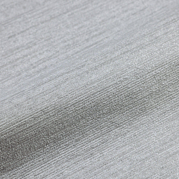 Luxury Silver Textured Embossed 3D Embossed Wallpaper, Contemporary Non-Woven Wall Covering, 41.7"W x 398"H, Washable Removab
