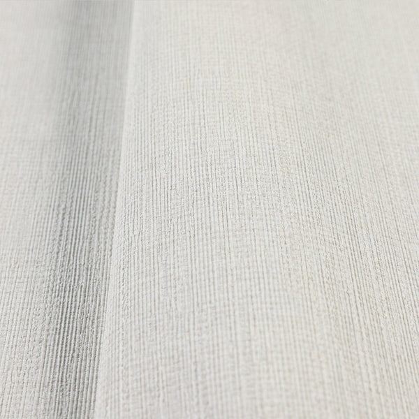 Luxury Cream Fabric Textured Wallpaper, Modern Non-Woven Wall Covering, 41.7"W x 614"H, Washable Removable for Living Room Be