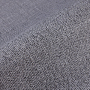Luxury Gray Fabric Textured Wallpaper, Modern Non-Woven Wall Covering, 41.7"W x 614"H, Washable Removable for Living Room Bed