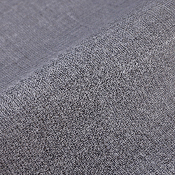 Luxury Gray Fabric Textured Wallpaper, Modern Non-Woven Wall Covering, 41.7"W x 614"H, Washable Removable for Living Room Bed
