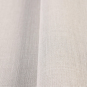 Luxury Beige Fabric Textured Wallpaper, Farmhouse Non-Woven Wall Covering, 41.7"W x 614"H, Washable Removable for Living Room
