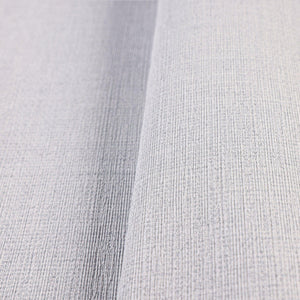 Luxury Gray Textured Linen Wallpaper, Country Non-Woven Wall Covering, 41.7"W x 614"H, Washable Removable for Living Room Bed
