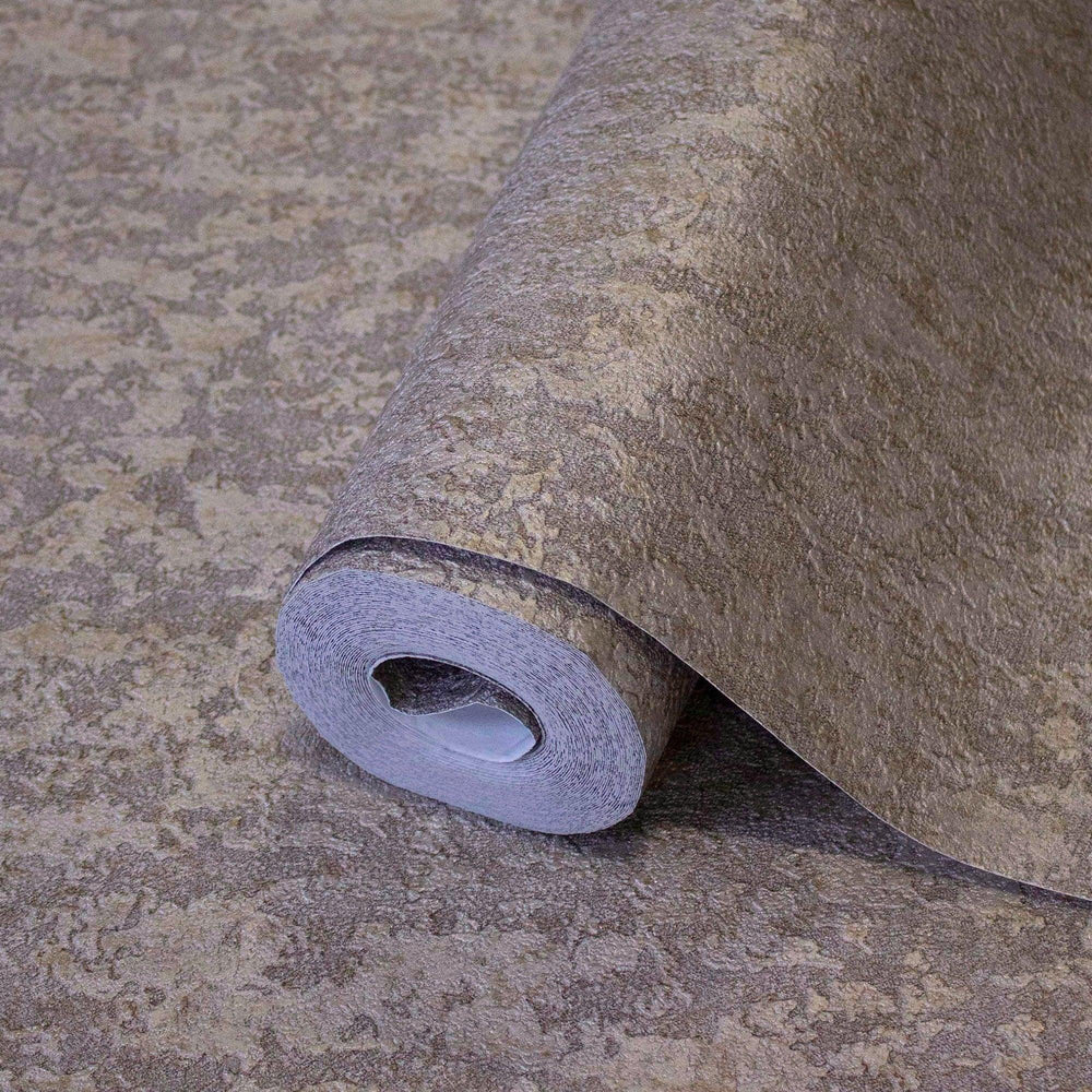 Luxury Brown Abstract Distressed Wallpaper, Modern Non-Woven Wall Covering, 41.7"W x 398"H, Washable Removable for Living Roo