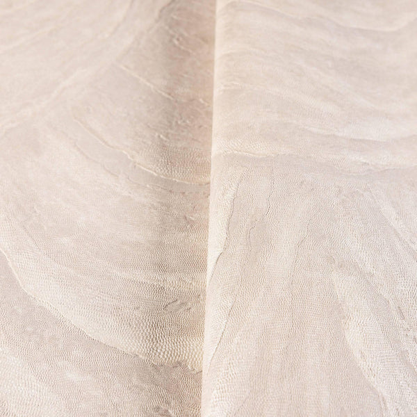 Luxury Beige Striped Textured Wallpaper, Premium Non-Woven Wall Covering, 41.7"W x 398"H, Washable Removable for Living Room 