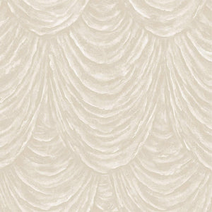 Luxury Beige Striped Textured Wallpaper, Premium Non-Woven Wall Covering, 41.7"W x 398"H, Washable Removable for Living Room 