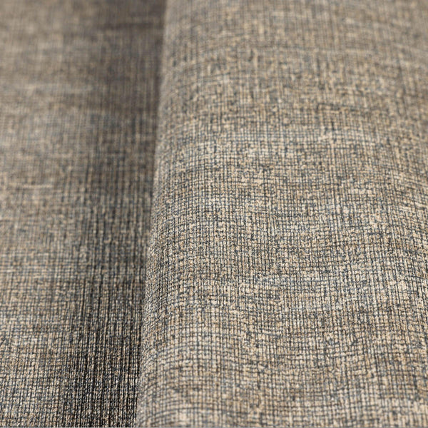Luxury Brown Fabric Abstract Textured Wallpaper, Country Non-Woven Wall Covering, 41.7"W x 614"H, Washable Removable for Livi
