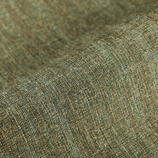 Luxury Green Fabric Abstract Textured Wallpaper, Boho Non-Woven Wall Covering, 41.7"W x 614"H, Washable Removable for Living 