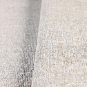 Luxury Tan Fabric Abstract Textured Wallpaper, Minimalist Non-Woven Wall Covering, 41.7"W x 614"H, Washable Removable for Liv