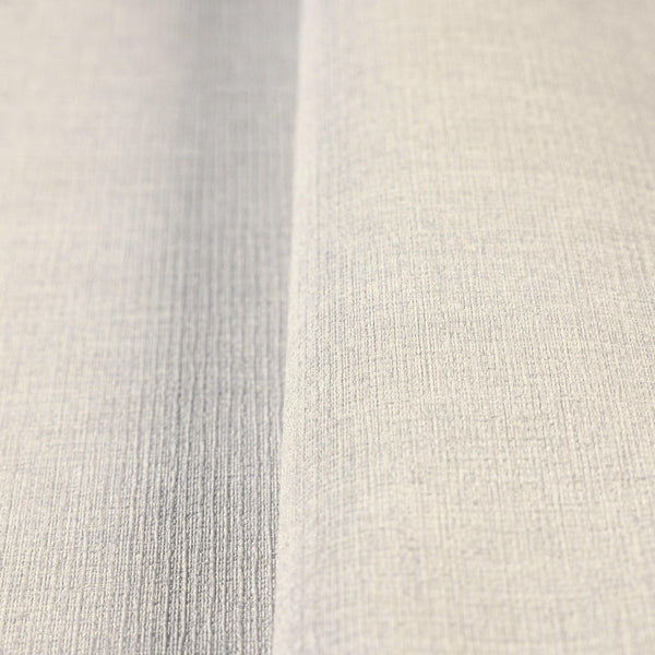 Luxury White Fabric Abstract Textured Wallpaper, Coastal Non-Woven Wall Covering, 41.7"W x 614"H, Washable Removable for Livi